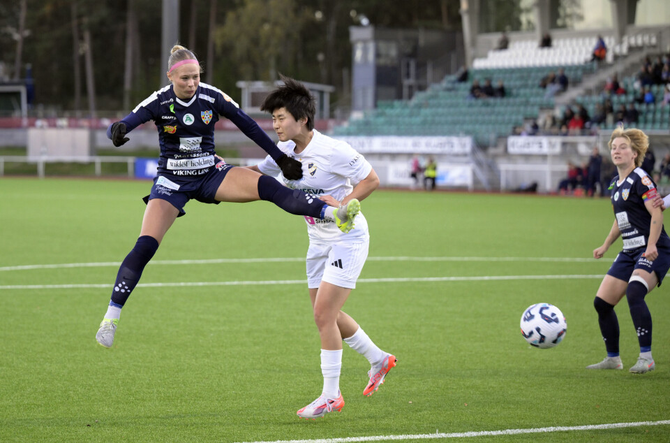 Tilda Råtts har noterat sitt första mål i U23-landslaget.