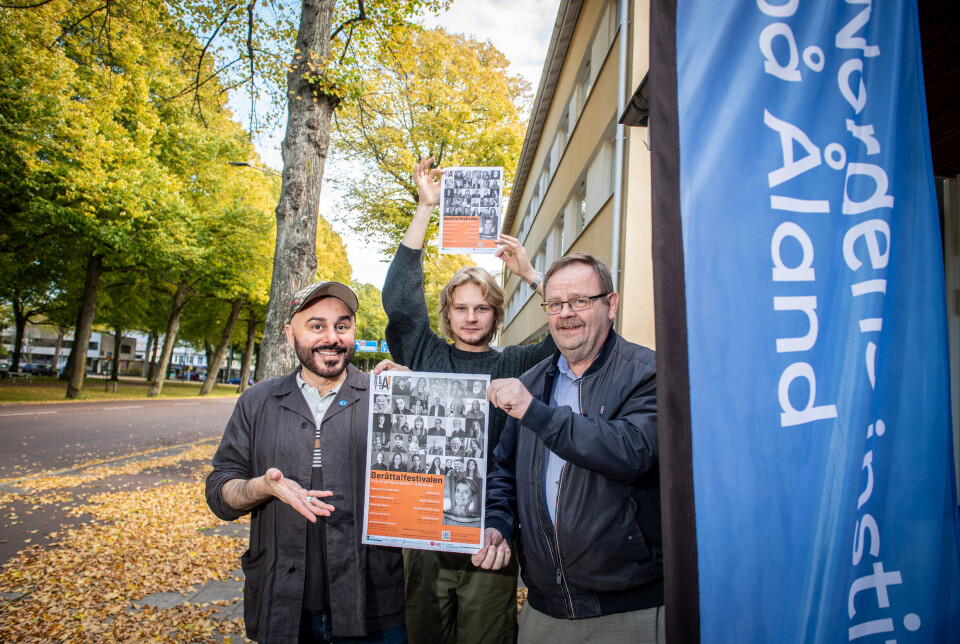 Brett program på Ålands första berättarfestival