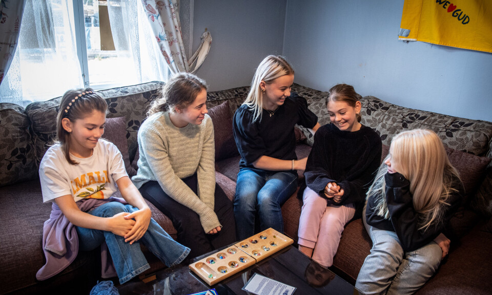 Mycket pyssel på höstlovet