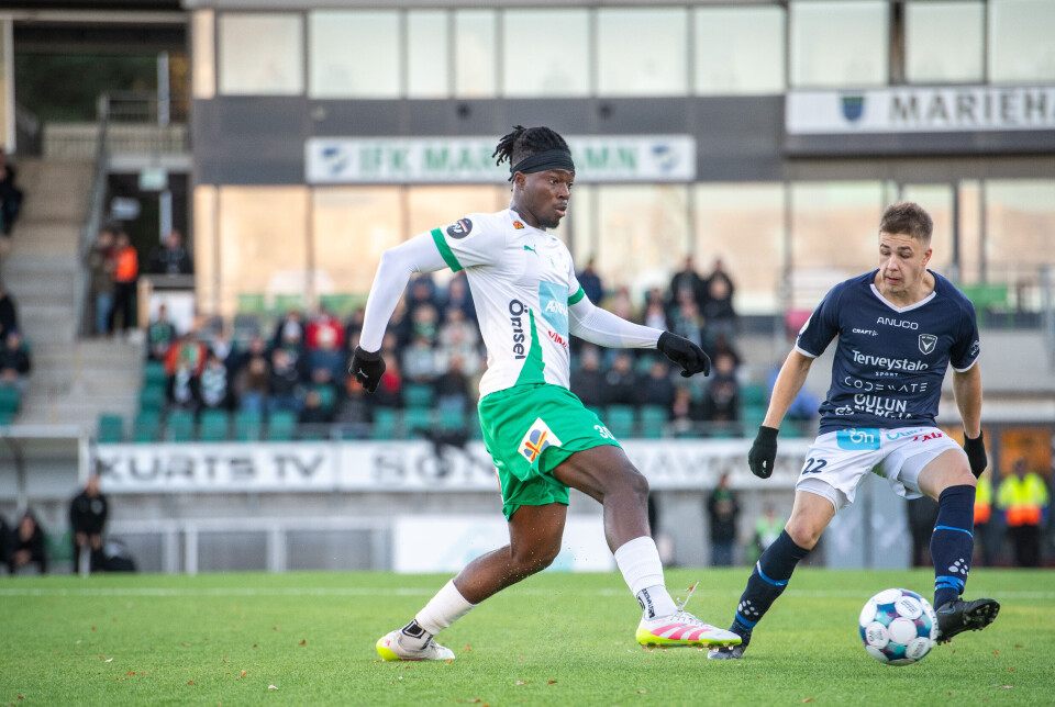 Ryktena visade sig vara sanna. Emmanuel Okereke är klar för ligakonkurrenten VPS.