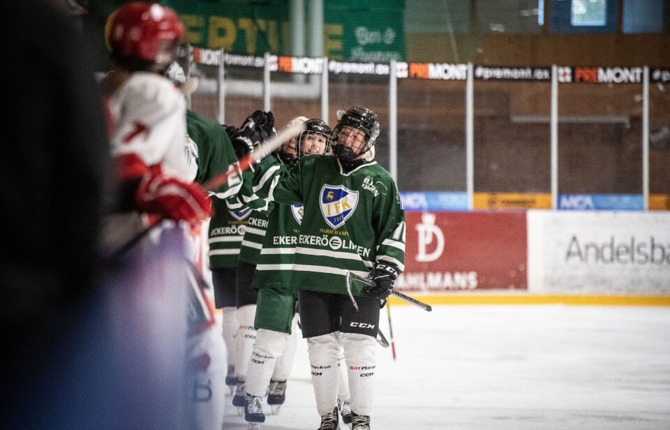 En av varje för hockeydamerna