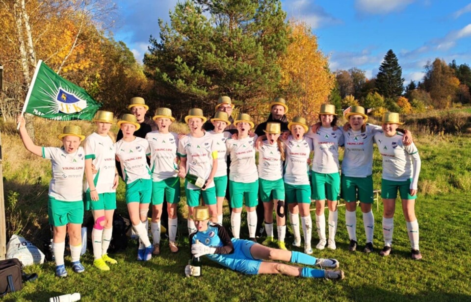 Flera fick fira när ungdomsfotbollen gick i mål