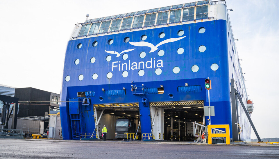 I januari ska ett batteri installeras på ms Finlandia.