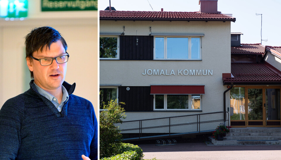 Jomalas budget 2026 blir ännu en minusbudget, skriver kommundirektör Christian Dreyer i budgetförslaget.