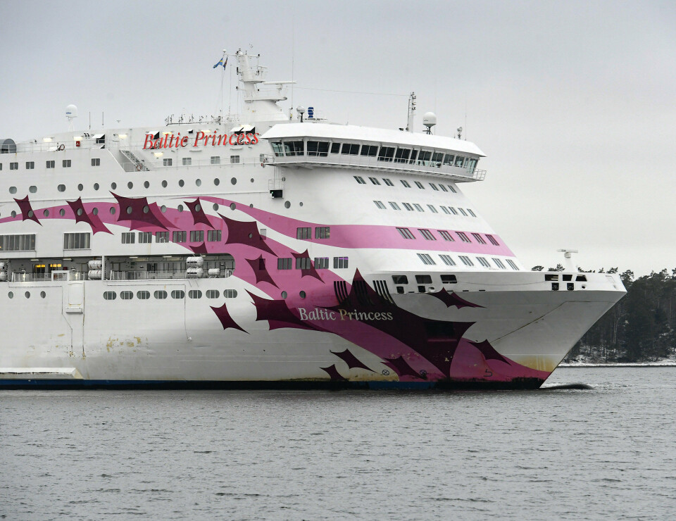 Mariehamns hamn tappar 300.000 euro när Baltic Princess väljer Långnäs
