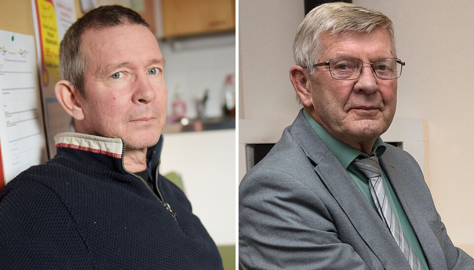 Kaj Törnroos från Kumlinge och Lennart Berndtsson från Finström har utmärkt sig som fostrare.