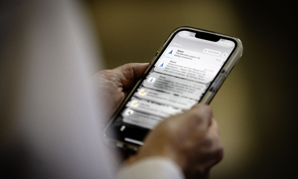 Nyhetspushar från e-tidningsappen håller dig uppdaterad