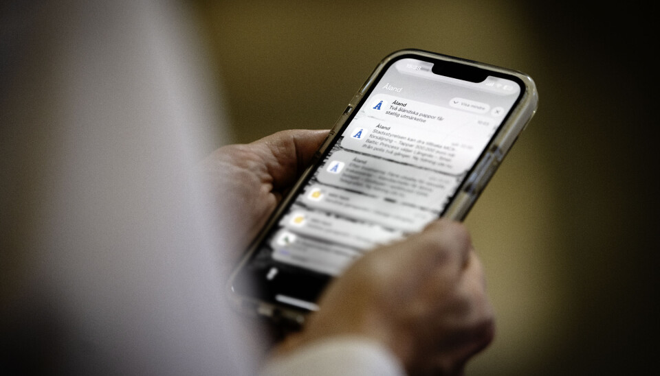 Nyhetsnotiserna kommer nu från Ålandstidningens e-tidningsapp.