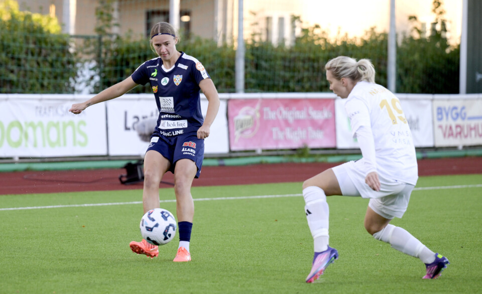 Katrin Kirpu spelade varenda minut i landskamperna mot Lettland och Färöarna.