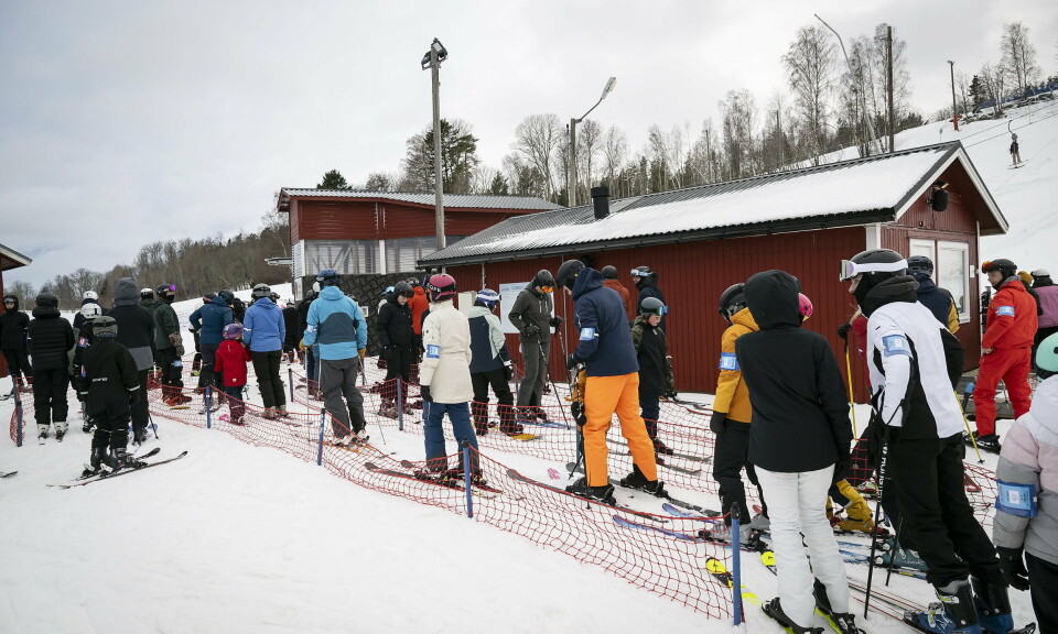 Germundö alpin har byggt ny skicrossbana