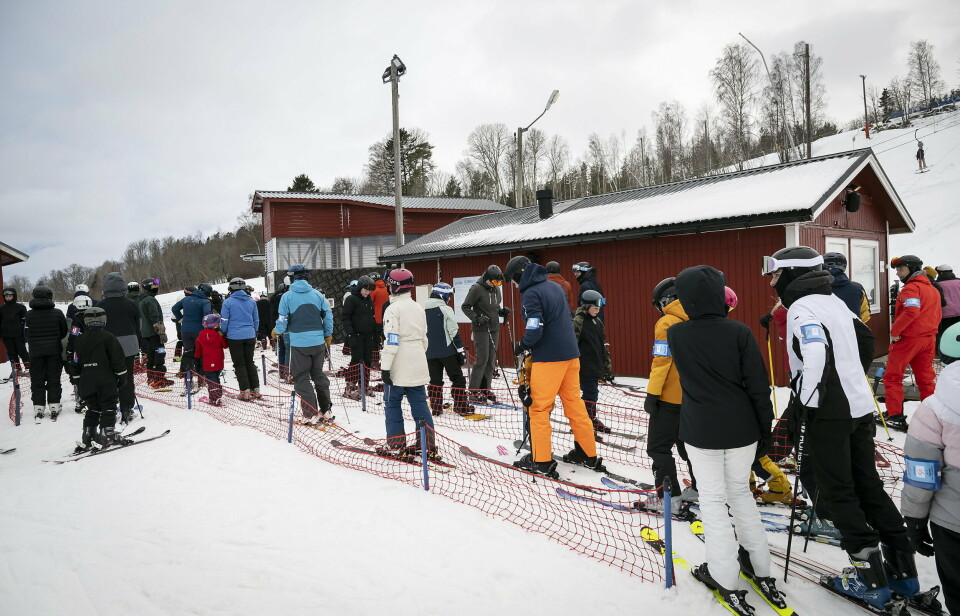 Germundö alpin har byggt ny skicrossbana