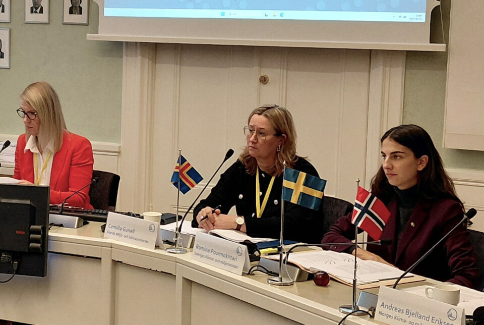 Miljöministrar möttes om gemensamma utmaningar