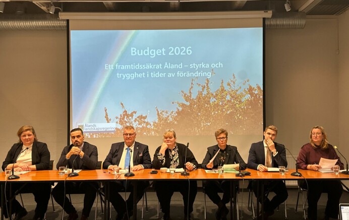 TV: Landskapets presskonferens om nästa års budget