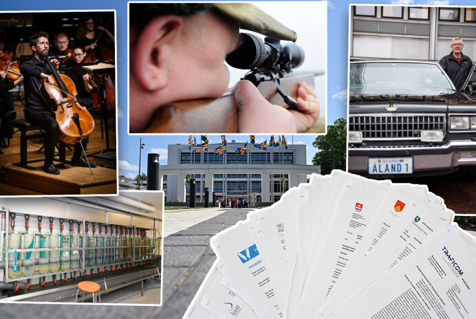 Sunnanvind, nytt sjukhus och Åland 1-försäljning