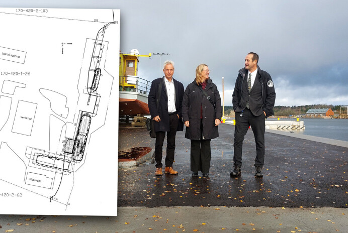 Verkstadsområdet i Möckelö kan bli plats för nytt varv