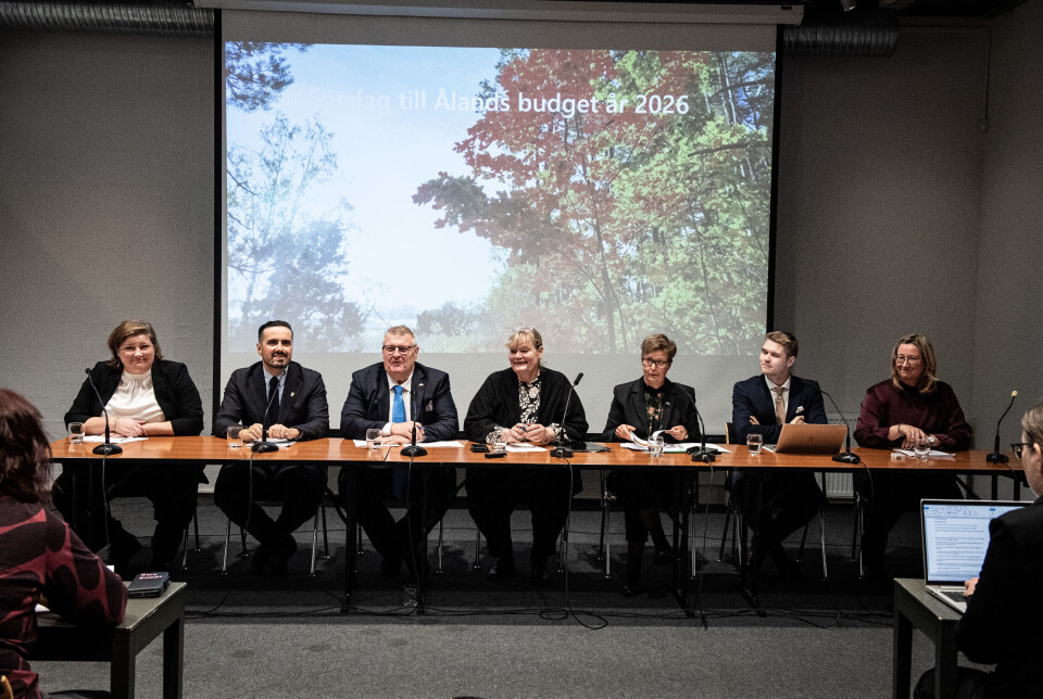 9,1 miljoner mer till ålänningarna
–	men landskapets kassa minskar