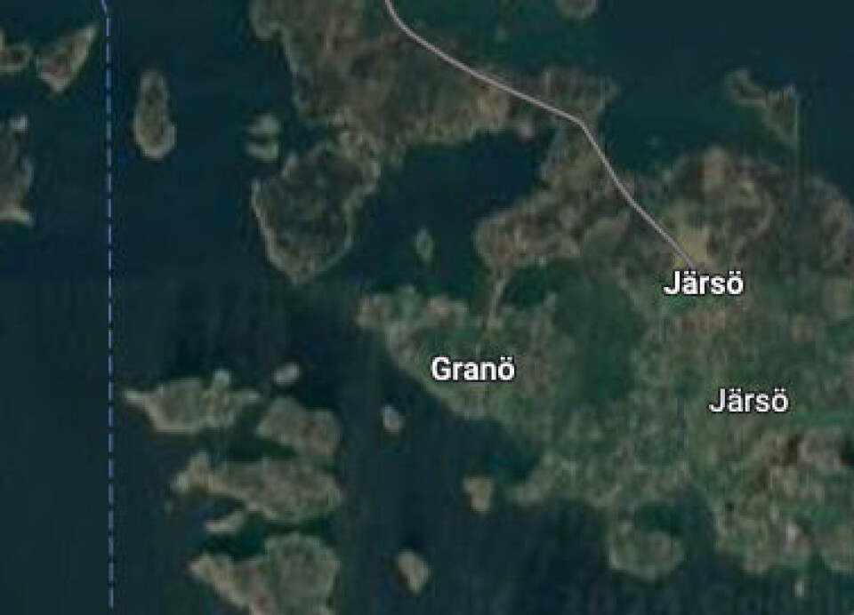 Övergödning i Granöfjärden under lupp