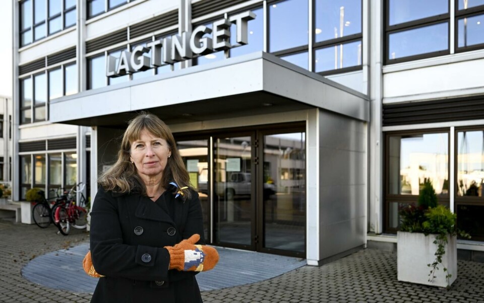 ”En utmaning att fortsätta” Ålands framtids ordförande Peggy Eriksson säger att partistyrelsen tar ställning till hur man går vidare efter att ha mist sitt enda mandat i lagtinget.