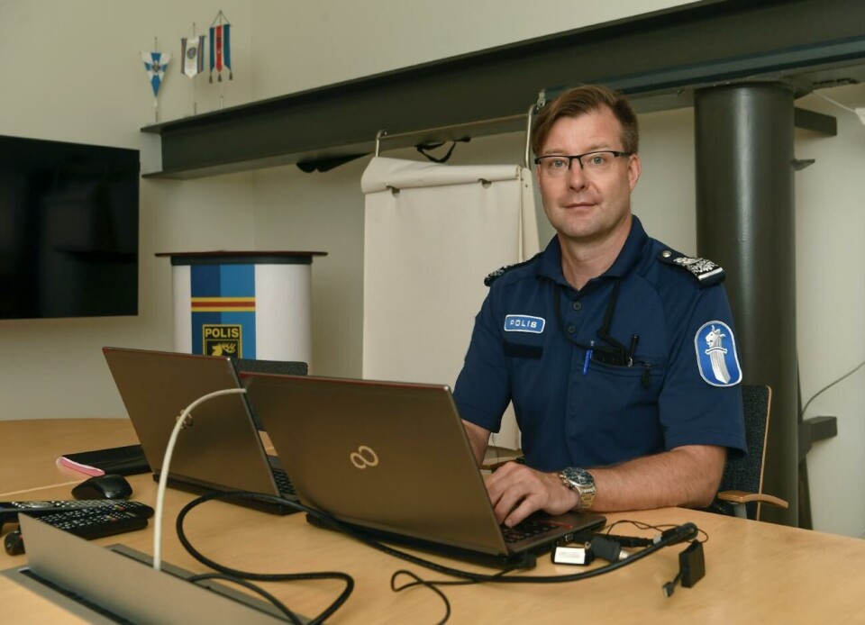 Polismästare Johan Pawli.