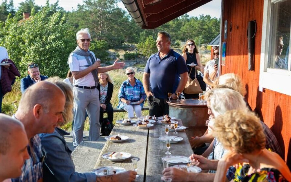 Silverskär, nytt hotell,, invigningstal, Cajsa BorgströmFoto: CajsaSofie Borgstrom