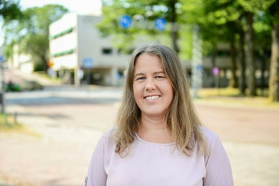 Maria Sagulin, skattedirektör på Åland. Skattemyndighet, Maria Sagulin