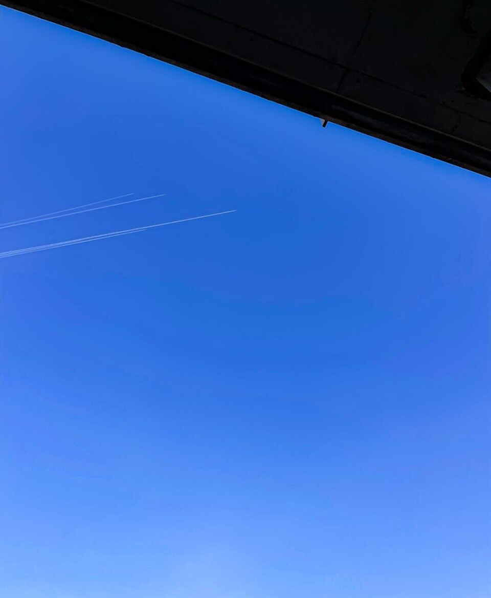 Flera finska stridsflyg flög över Åland under onsdagen på väg hem från svenska militärövningen Aurora. 100523 , 10052023 , 20230510 ,