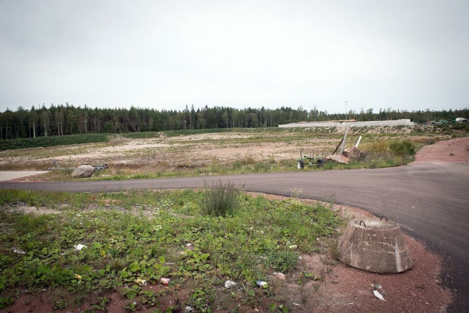 Svinryggens biogasanläggning på paus