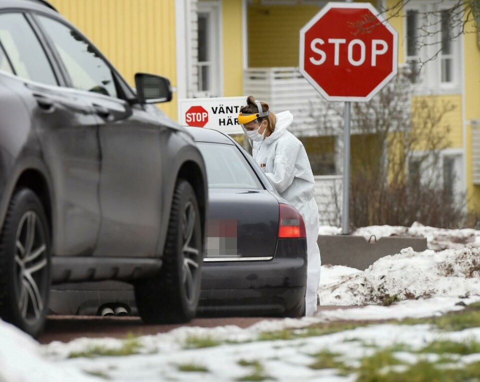 Två nya fall konstaterade under söndagen.