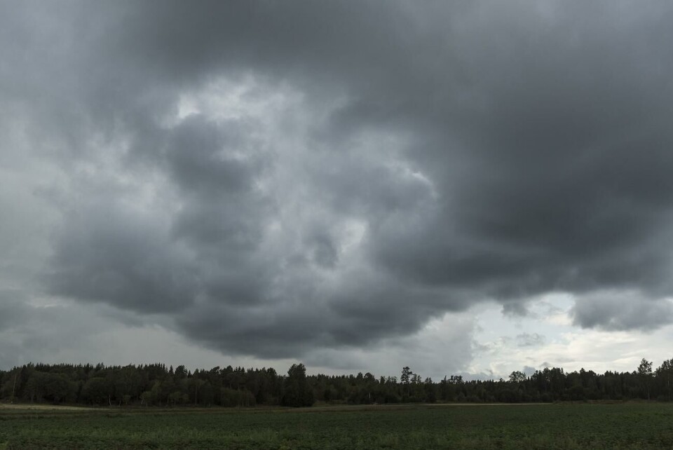 Varning för våldsamt åskväder