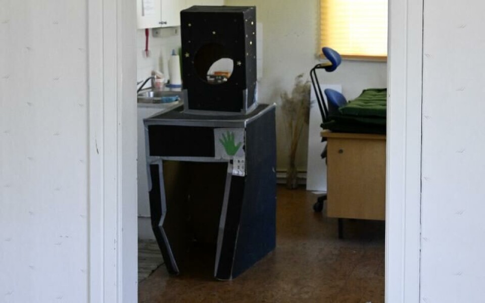 I huset finns många dörrkarmar i äldre stil.Foto: Robert Jansson