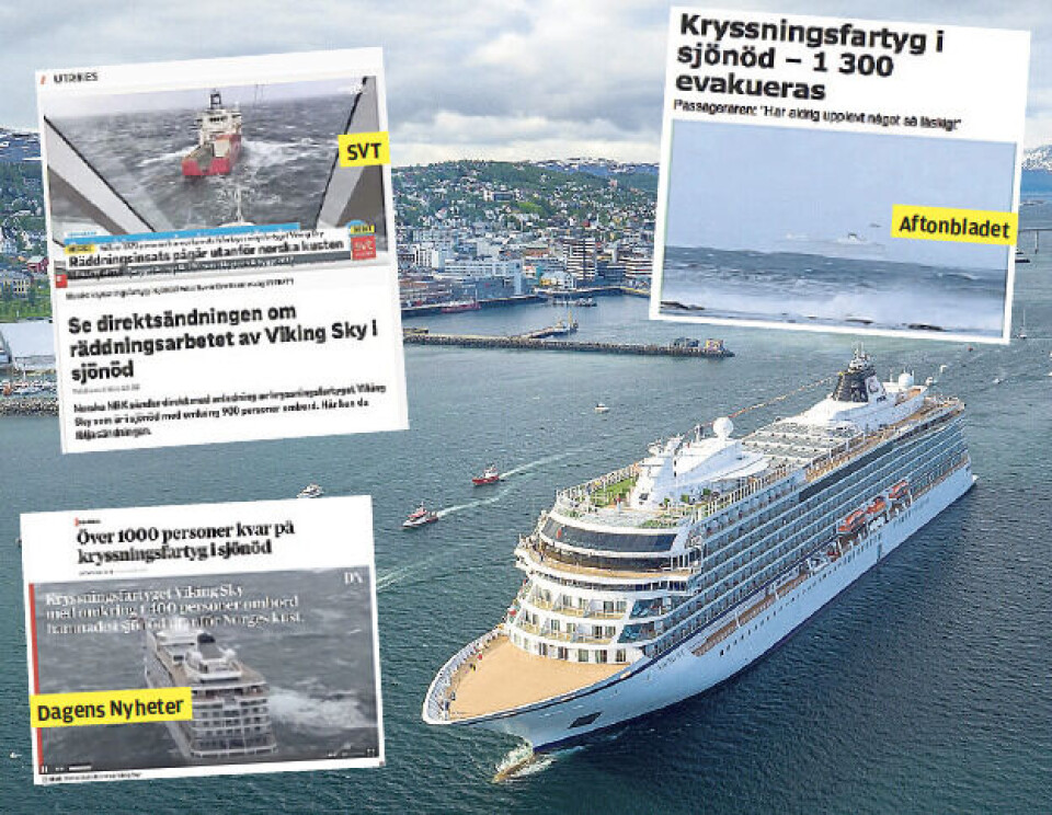 ”Viking Sky borde inte ha lämnat hamnen”