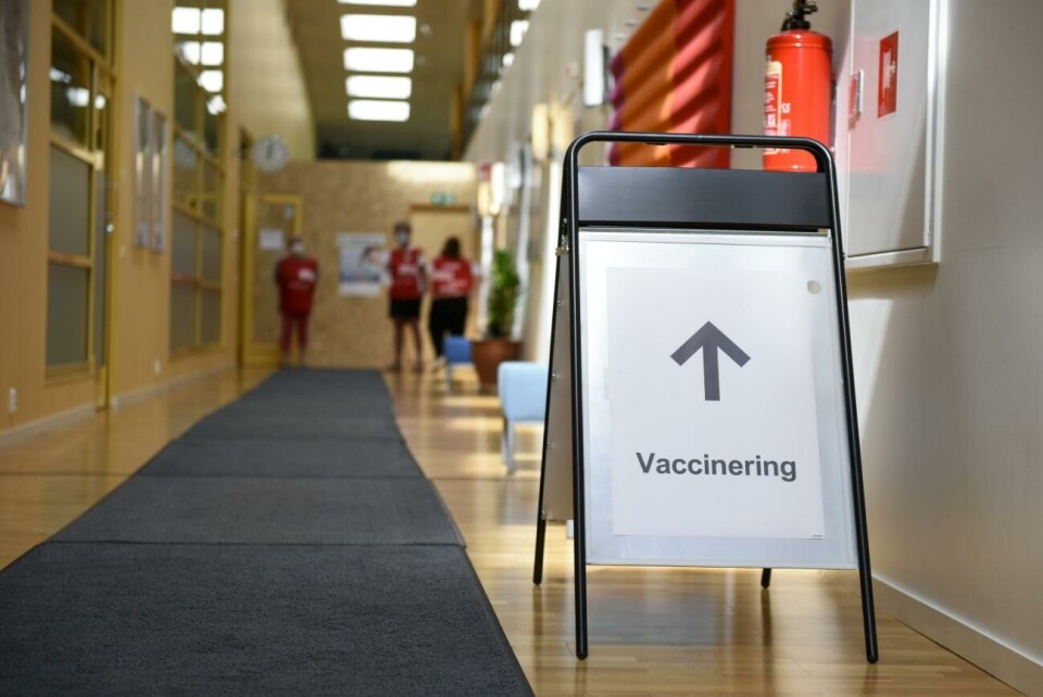 Vaccinationstiderna flyttas fram två veckor, meddelar ÅHS.