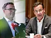 Såväl Finlands statsminister Petteri Opro (Saml, till vänster) som Sveriges regeringschef Ulf Kristersson (M) har duckat kriser under sommaren. Varför är det så svårt för politiska ledare att visa ledarskap i dag?