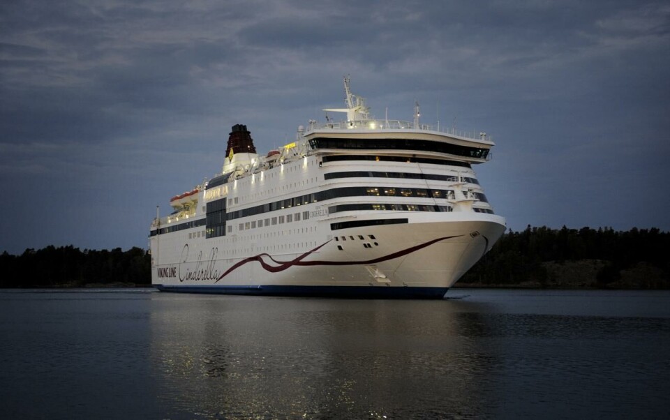 Cinderella slutar trafikera på Kapellskär Viking Line , Cinderella , färja , fartyg , sjöfart *** Local Caption *** @Bildtext:Viking Line ställer in alla kryssningar med Cinderella från den 19 november till den 2 februari, meddelar rederiet.@Foto:Foto: Staffan Lund
