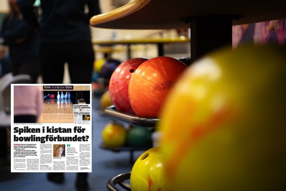 Ålandstidningen har berättat om bowlingförbundets utmaningar flera gånger, senast i onsdagens tidning. Tobaksfri Duo ordnade bowling på Idrottsgården.