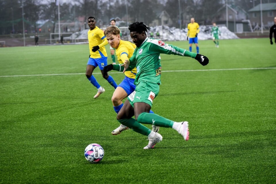 IFK Mariehamn skulle ha mött IF Gnistan på söndagen. Jayden Reid