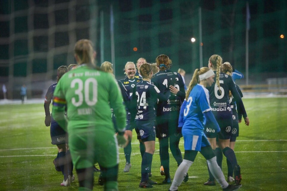 Efter 7–0-segern hemma mot TPS tidigare i februari behöver Åland United nu bara ta en poäng borta mot Ilves för att säkra gruppsegern i Finlands cup. Foto: Hülya Tokur-Ehres