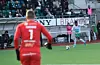 Fotboll, IFK MAriehamn - VPS *** Local Caption *** @Bildtext:Anfallaren Dé rusar mot VPS-målet som vaktades av förre IFK-målvakten Oskari Forsman.@Normal:Foto: Daniel Eriksson