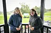 Golf, Ladies european tour på golfbanan i KAstelholm, Emma Lindman, Anna-Karin Salmén