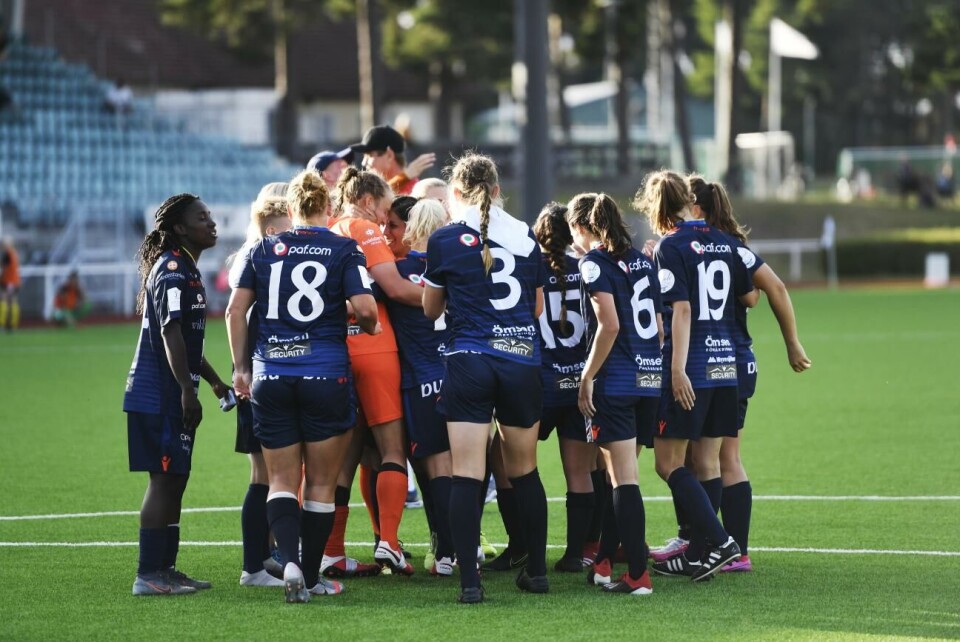 I lördags säkrade Åland United sin andra raka cupfinal. Men huruvida den arrangeras på Åland eller inte avgörs genom lottning. Foto: Daniel Eriksson