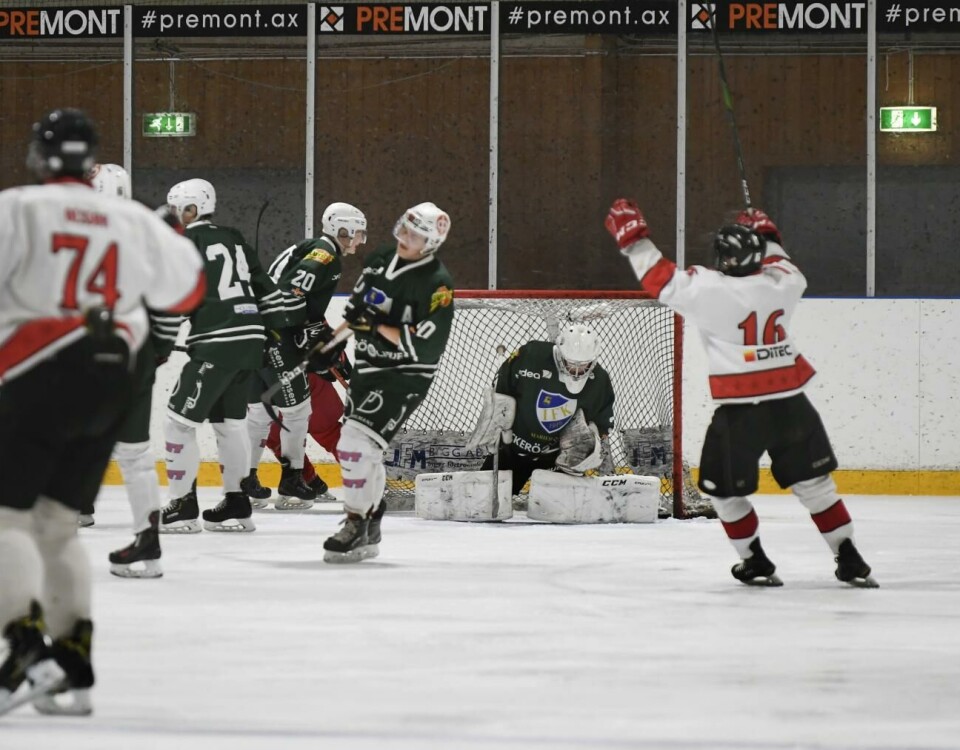 IFK föll hemma mot Boo HC tidigare i dag. Foto: Robert Jansson