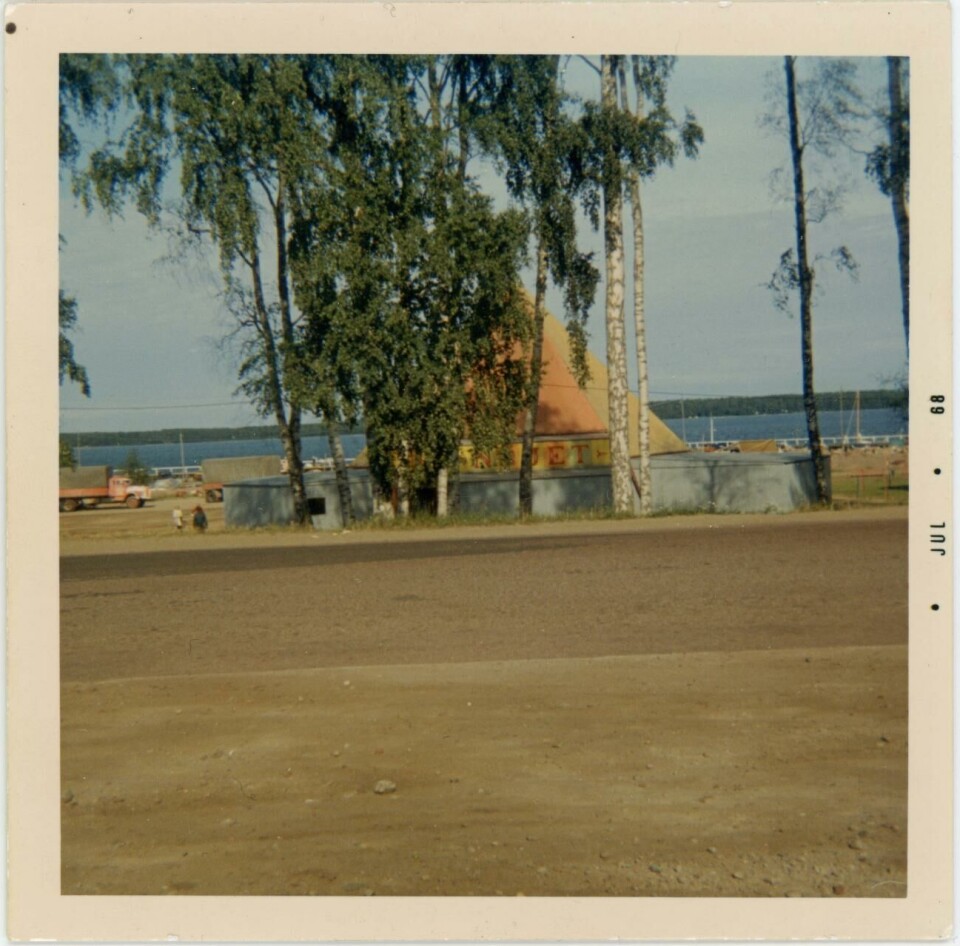 I backspegeln: Här hängde ungdomarna på 60-talet Förströelseetablissemanget Nöjet fotograferat 1968. Det låg alldeles norr om Miramar.
