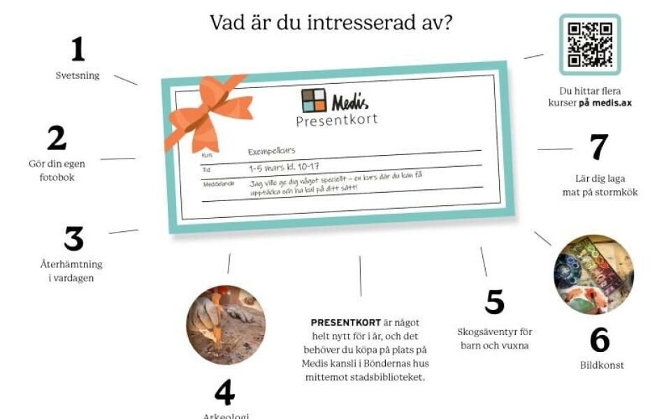 Ge bort en upplevelse i julklapp!