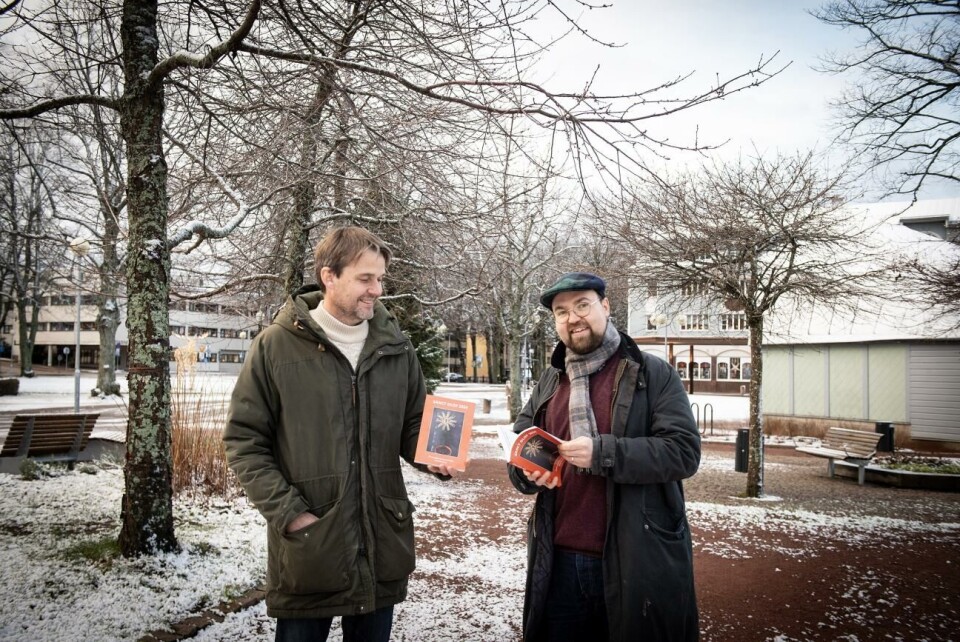 Jon Lindeman och Stefan Äng har lärt sig nya saker av texterna i årets upplaga. 'Det är bra läsning i år', säger Stefan Äng.