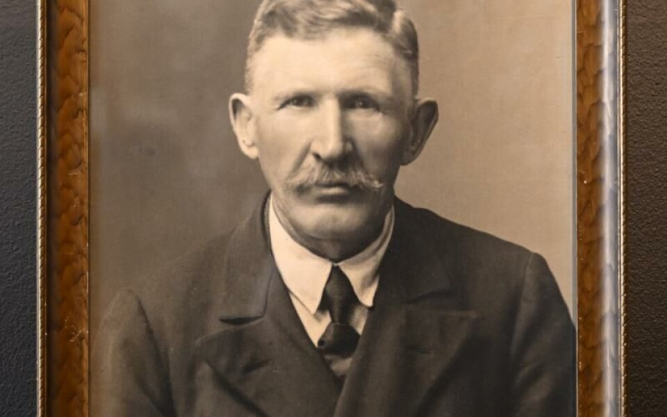 Det här porträttet är troligen taget på 1920-talet.Foto: Robert Jansson