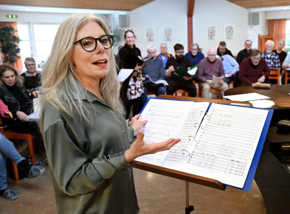 Johanna Grüssner har bland annat grundat Ålands Projektkör. Johanna Grüssner har bland annat grundat Ålands Projektkör.Robert Jansson