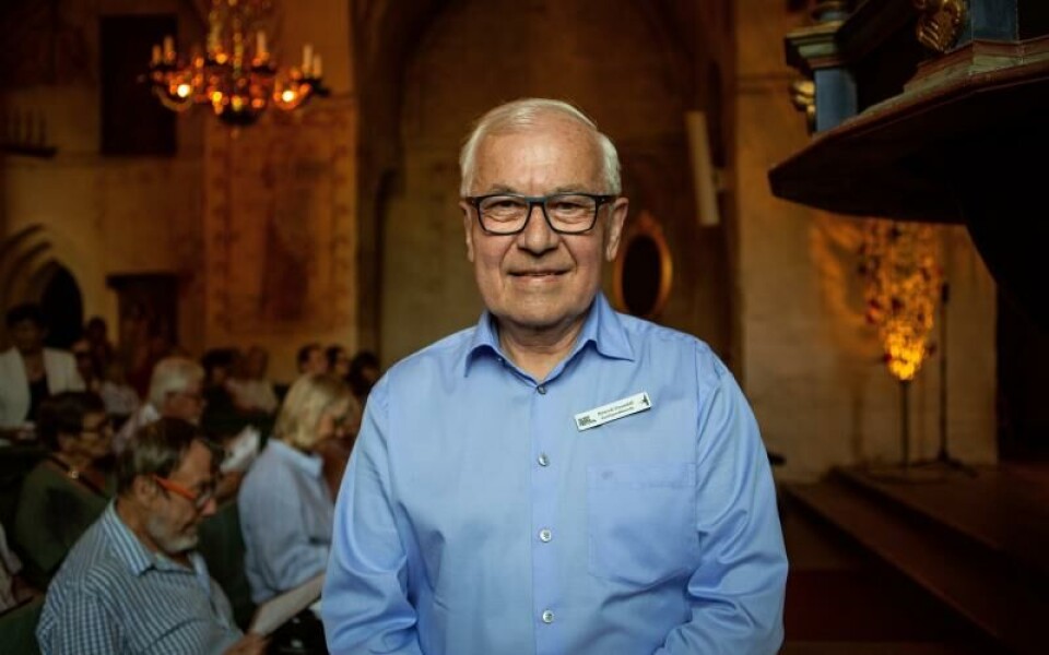 Orgelfestivalens inledningskonsert hålls till minne av föreningen Ålands orgelfestivals tidigare ordförande Henryk Gwardak som avled den 13 oktober i fjol. <@Fotograf>Cajsa BorgströmFoto: Cajsa Borgström