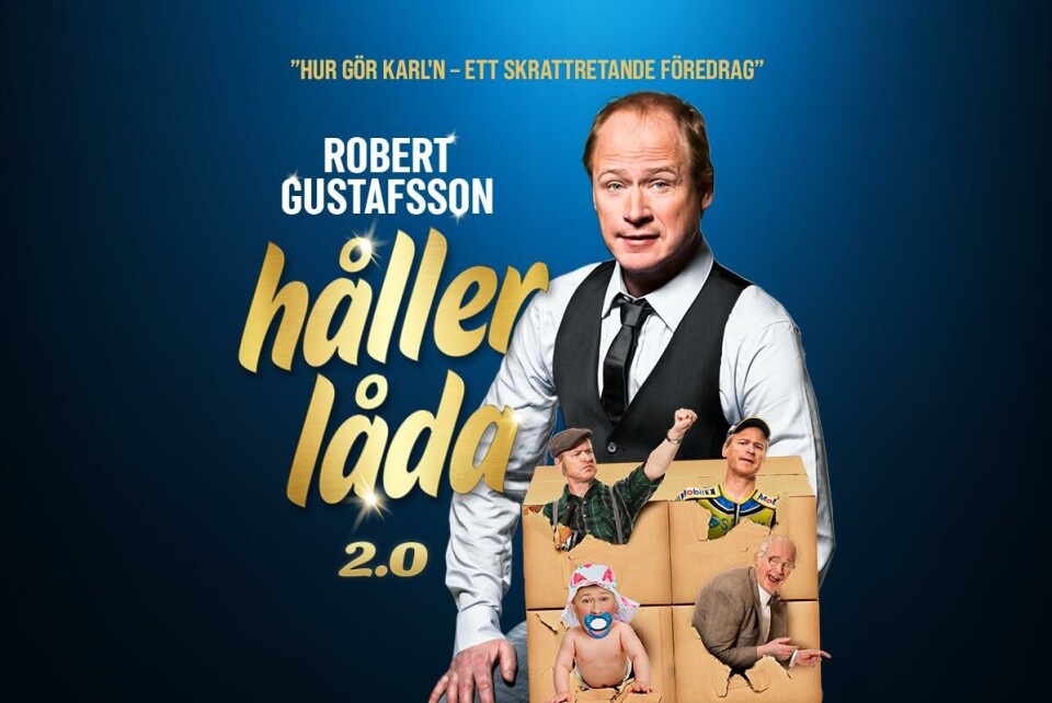 En av Sveriges mest folkkära komiker till Åland
