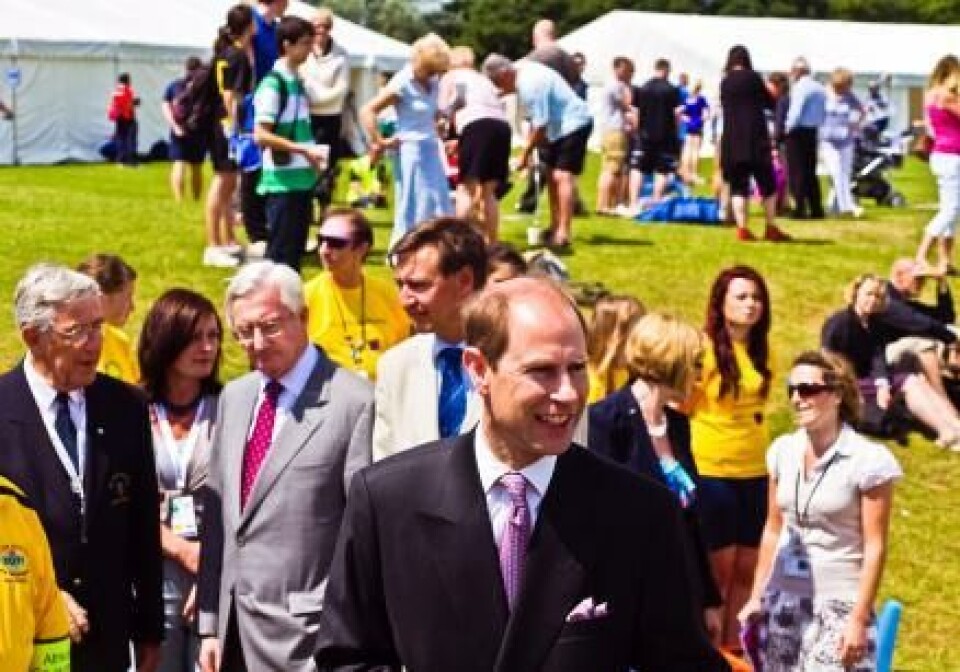 Åland bjuder in prins Edward