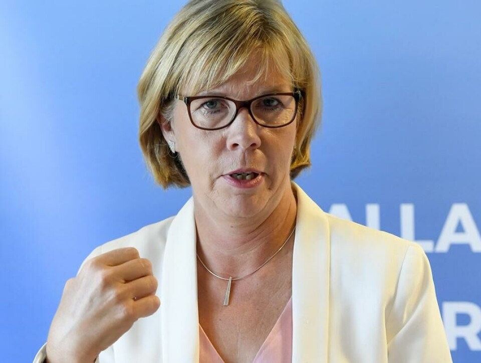 Lantråd Veronica Thörnroos (C) och vice lantråd Harry Jansson (C) är i Helsingfors. I dag träffar de Ålandsministern Anna-Maja Henriksson.